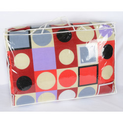 Микрофибърна олекотена завивка - КРЪГЧЕТА 